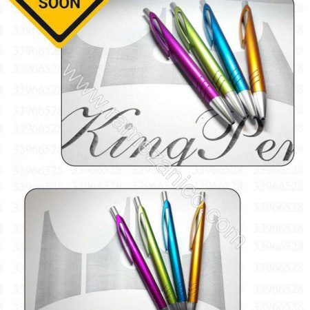 خودکار پلاستیکی رنت رنگی King Pen