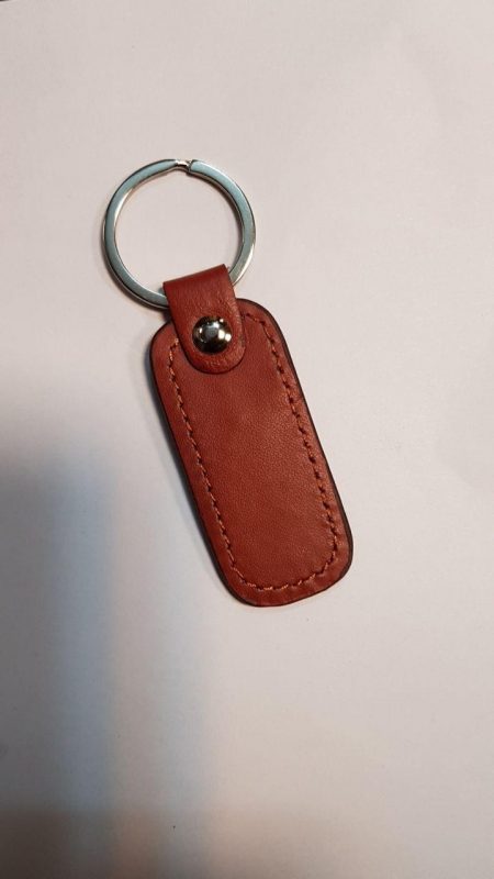 جاکلیدی چرمی میلینگ ساده